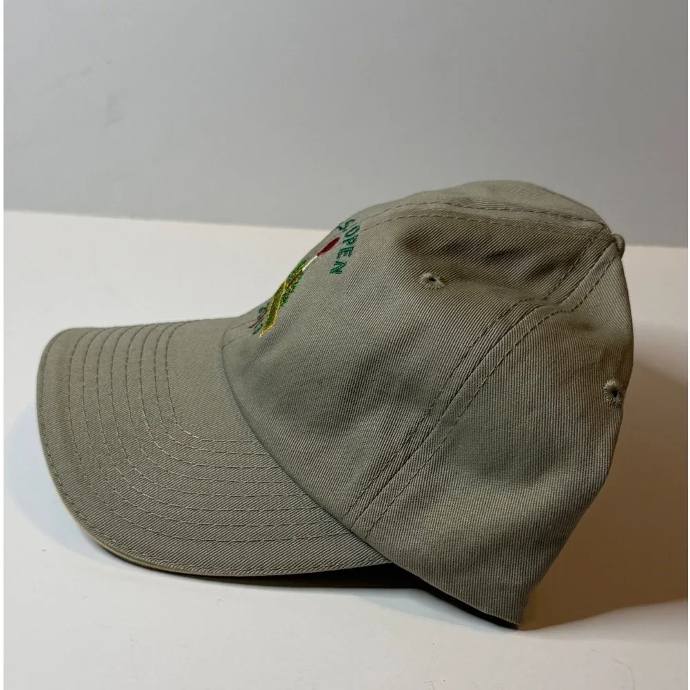 USGA 2013 US Open Merion Golf Hat Khaki Adjustable Strapback Dad Cap Mens
